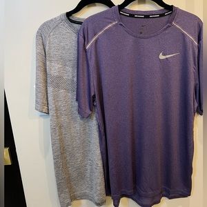 2 Nike Men’s Dri Fit Shirts